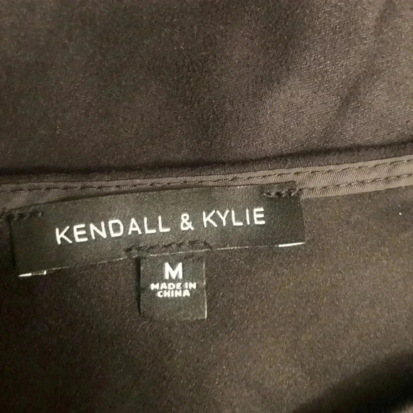 Kendall & Kylie Casual Dress  Black Size M - Picture 3 of 5